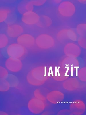 cover image of Jak žít